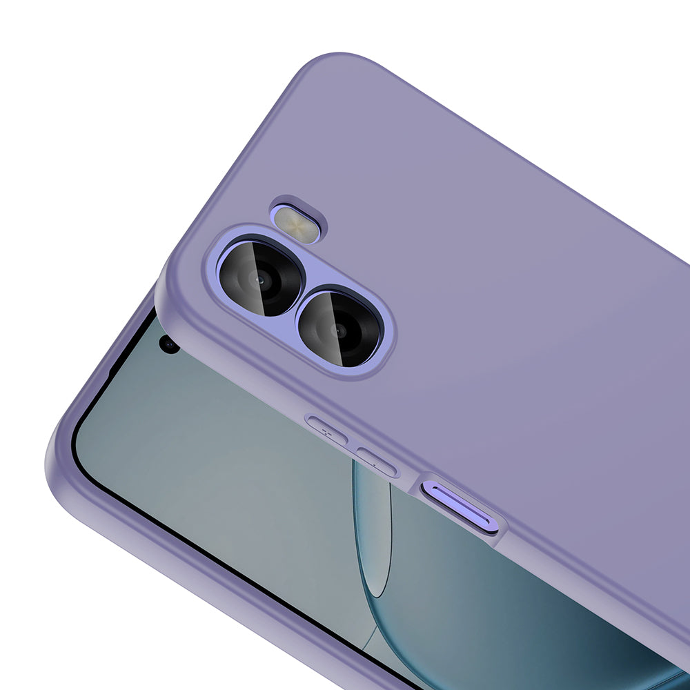 Oppo A6X Kılıf Zore Mara Lansman Kapak Lila