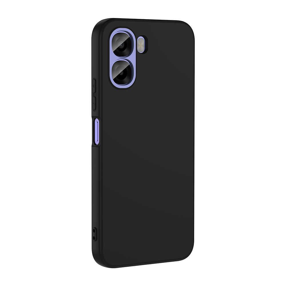 Oppo A6X Kılıf Zore Mara Lansman Kapak Siyah