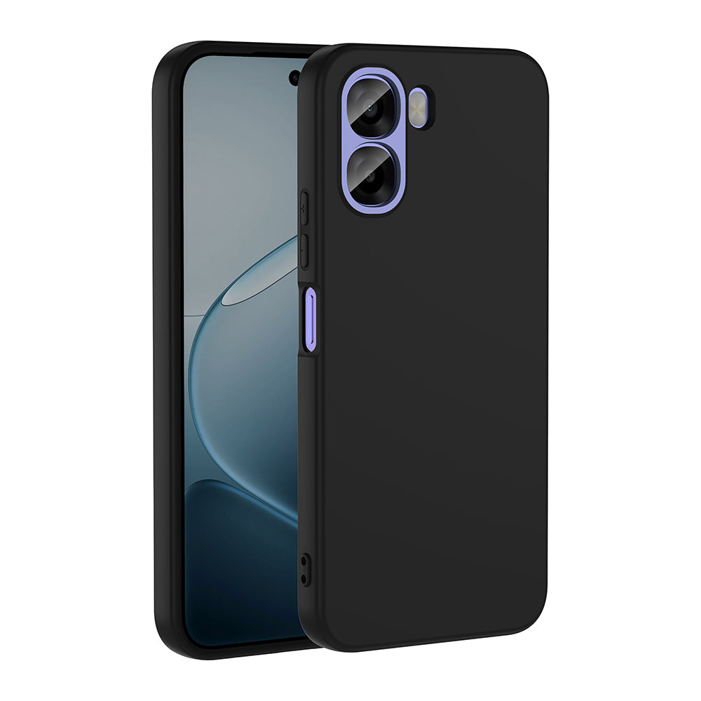 Oppo A6X Kılıf Zore Mara Lansman Kapak Siyah