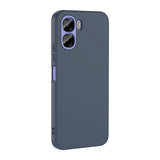 Oppo A6X Kılıf Zore Mara Lansman Kapak Lacivert