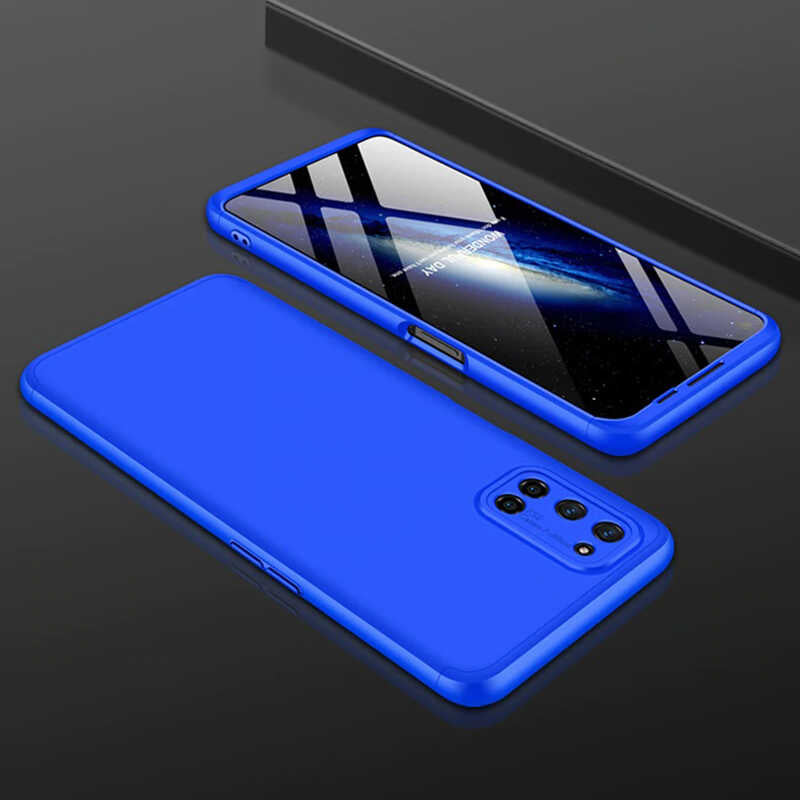 Oppo A72 Kılıf Zore Ays Kapak Mavi