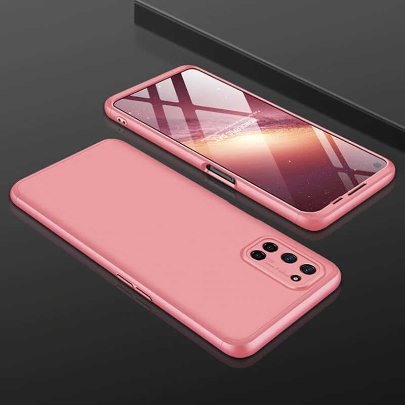 Oppo A72 Kılıf Zore Ays Kapak Rose Gold
