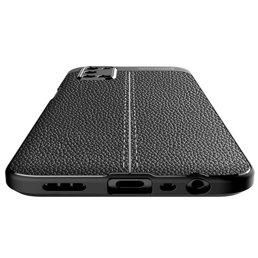Oppo A72 Kılıf Zore Niss Silikon Kapak Lacivert