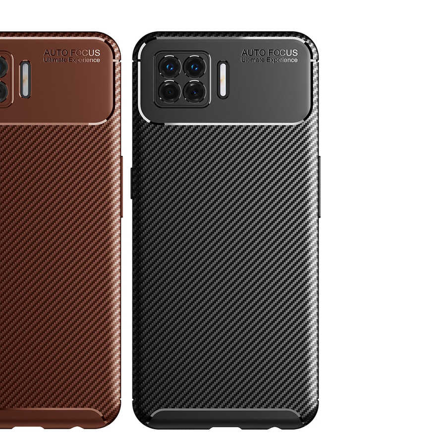 Oppo A73 Kılıf Zore Negro Silikon Kapak Lacivert