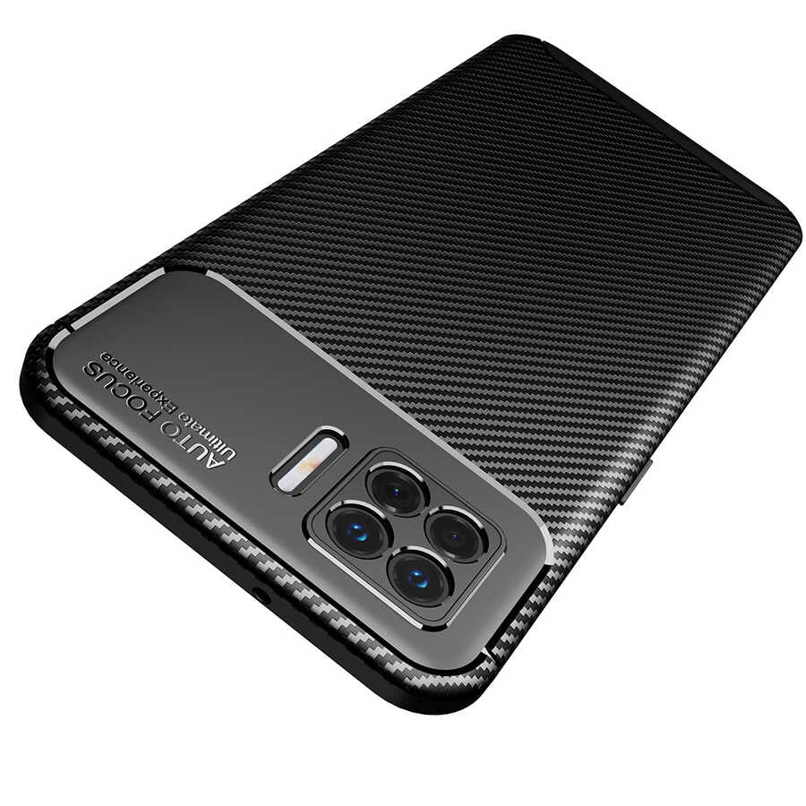 Oppo A73 Kılıf Zore Negro Silikon Kapak Lacivert