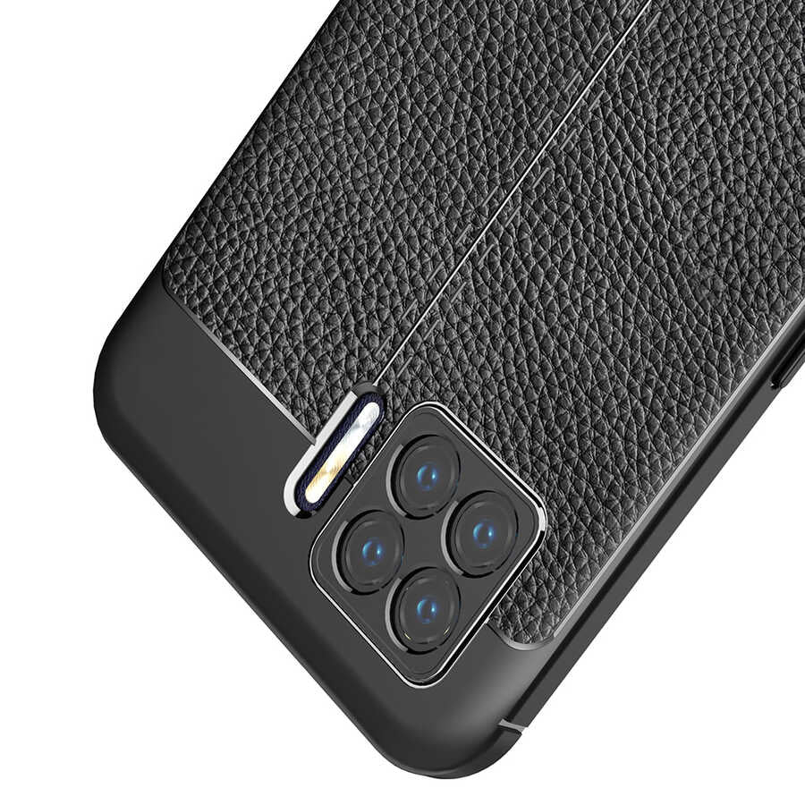 Oppo A73 Kılıf Zore Niss Silikon Kapak Lacivert