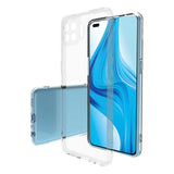 Oppo A73 Kılıf Zore Süper Silikon Kapak Renksiz