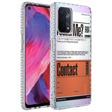 Oppo A74 4G Kılıf Airbag Kenarlı Renkli Desenli Silikon Zore Elegans Kapak NO6