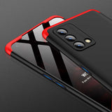 Oppo A74 4G Kılıf Zore Ays Kapak Siyah-Mavi