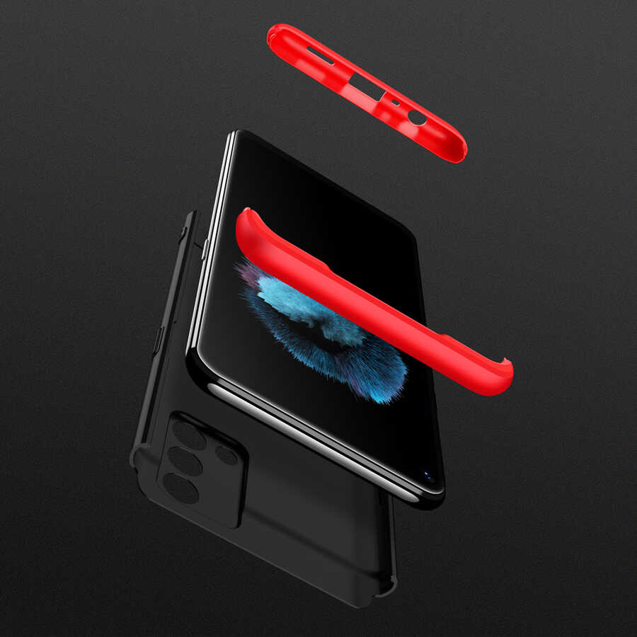 Oppo A74 4G Kılıf Zore Ays Kapak Siyah