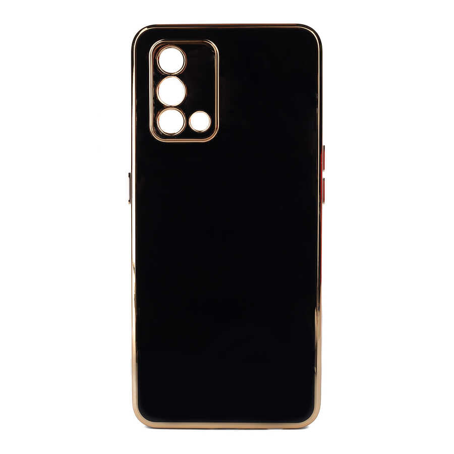 Oppo A74 4G Kılıf Zore Bark Kapak Siyah