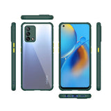 Oppo A74 4G Kılıf Zore Kaff Kapak Koyu Yeşil