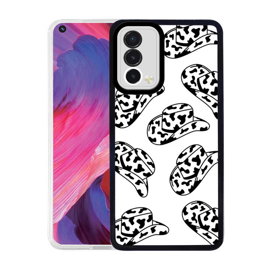 Oppo A74 4G Kılıf Zore M-Fit Desenli Kapak Butterfly No3