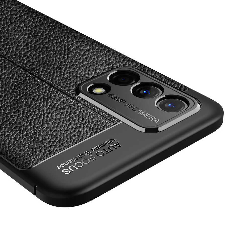 Oppo A74 4G Kılıf Zore Niss Silikon Kapak Lacivert