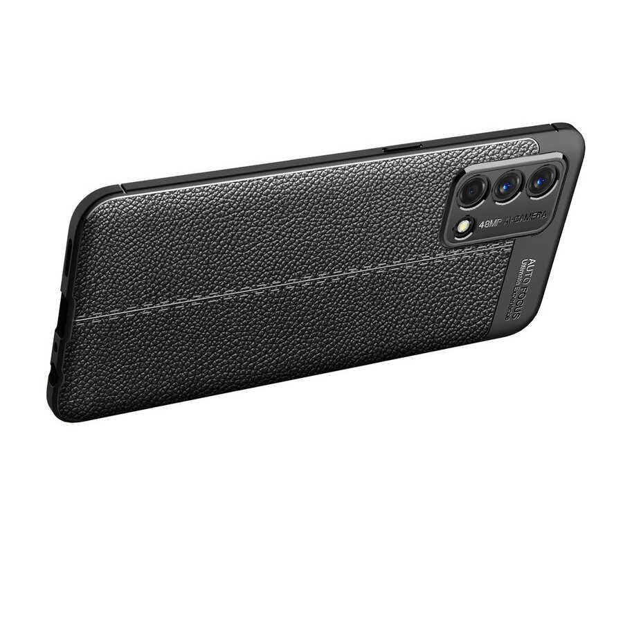 Oppo A74 4G Kılıf Zore Niss Silikon Kapak Siyah