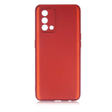 Oppo A74 4G Kılıf Zore Premier Silikon Kapak Kırmızı