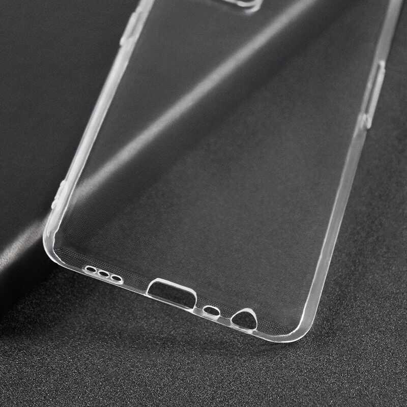 Oppo A74 4G Kılıf Zore Süper Silikon Kapak Renksiz
