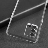 Oppo A74 4G Kılıf Zore Süper Silikon Kapak Renksiz