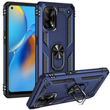 Oppo A74 4G Kılıf Zore Vega Kapak Mavi