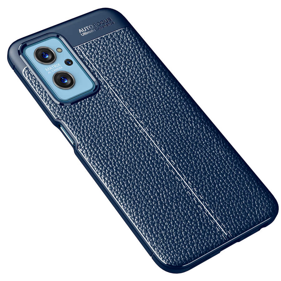 Oppo A76 Kılıf Zore Niss Silikon Kapak Siyah
