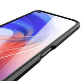 Oppo A76 Kılıf Zore Niss Silikon Kapak Siyah