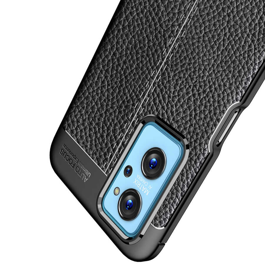 Oppo A76 Kılıf Zore Niss Silikon Kapak Siyah