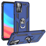 Oppo A76 Kılıf Zore Vega Kapak Mavi