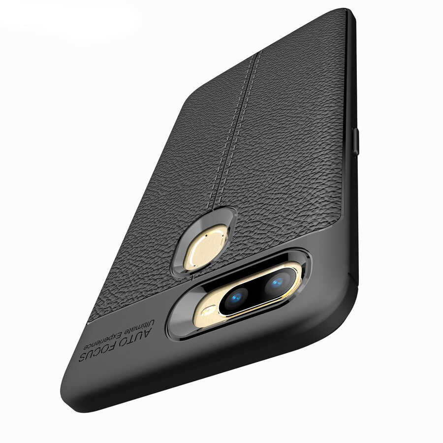 Oppo A7X Kılıf Zore Niss Silikon Kapak Kırmızı