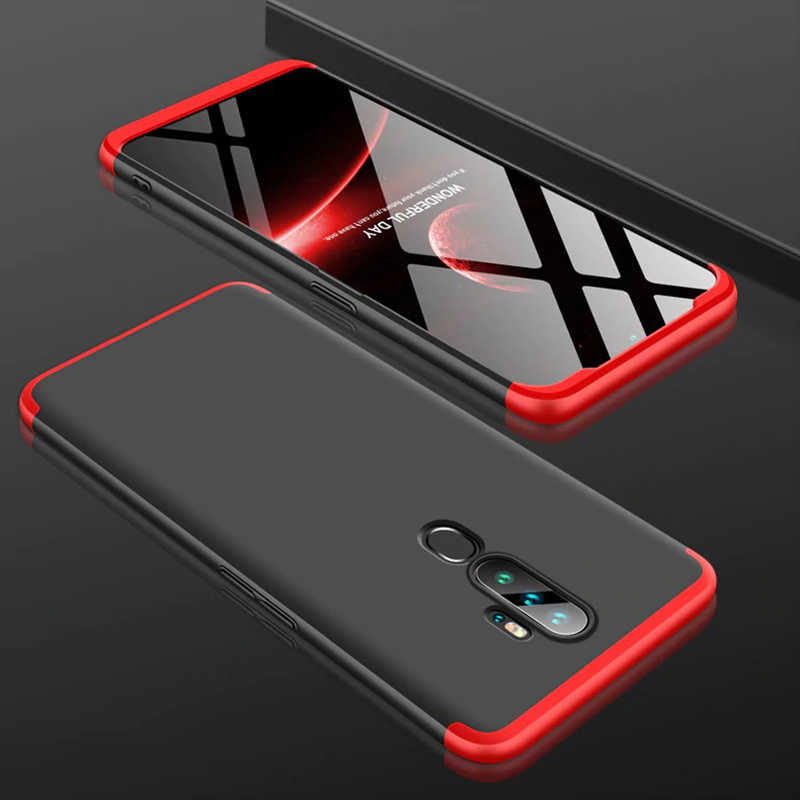 Oppo A9 2020 Kılıf Zore Ays Kapak Kırmızı