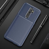 Oppo A9 2020 Kılıf Zore Negro Silikon Kapak Siyah