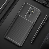 Oppo A9 2020 Kılıf Zore Negro Silikon Kapak Siyah