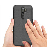 Oppo A9 2020 Kılıf Zore Niss Silikon Kapak Lacivert