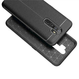Oppo A9 2020 Kılıf Zore Niss Silikon Kapak Siyah