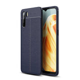 Oppo A91 Kılıf Zore Niss Silikon Kapak Lacivert