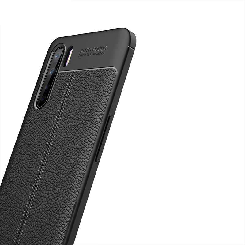 Oppo A91 Kılıf Zore Niss Silikon Kapak Lacivert