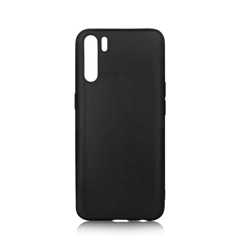 Oppo A91 Kılıf Zore Premier Silikon Kapak Siyah