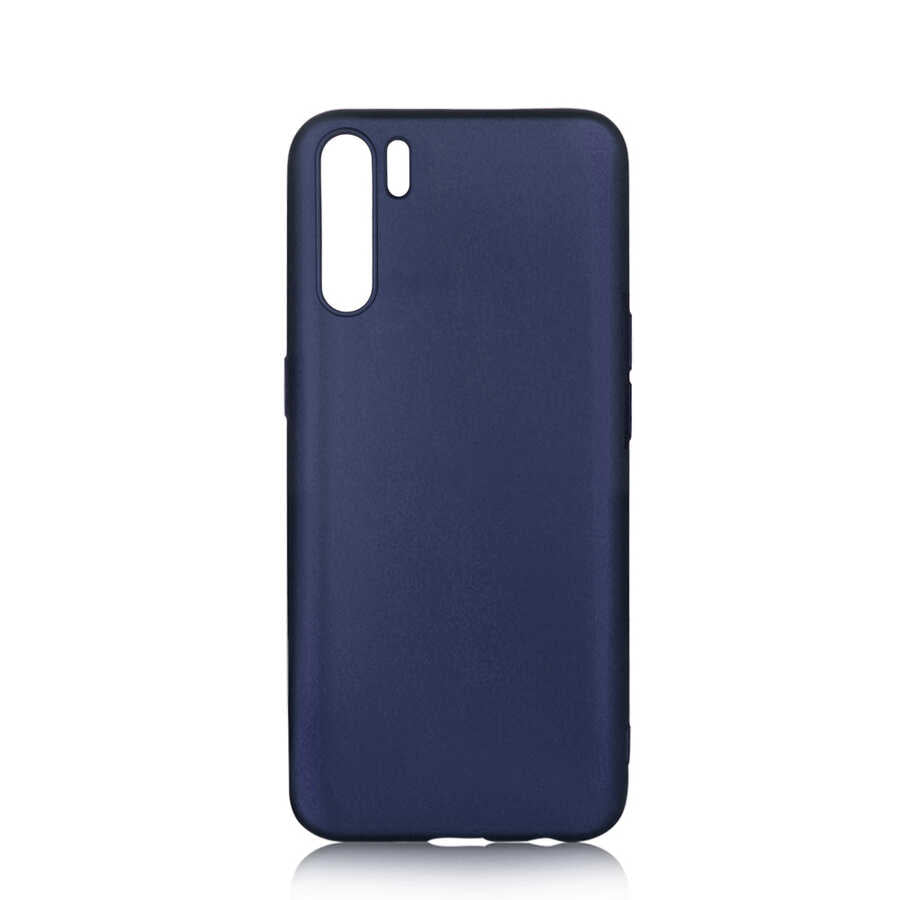 Oppo A91 Kılıf Zore Premier Silikon Kapak Lacivert