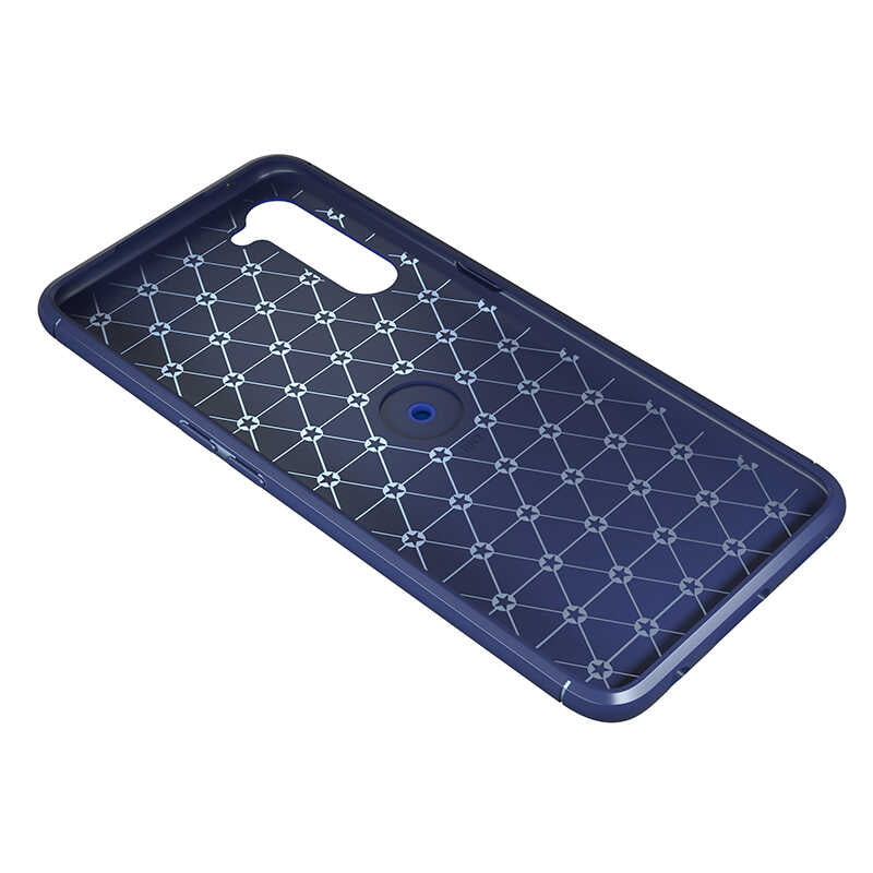 Oppo A91 Kılıf Zore Ravel Silikon Kapak Kırmızı