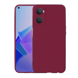 Oppo A96 4G Kılıf Zore Mara Lansman Kapak Koyu Mor