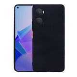 Oppo A96 4G Kılıf Zore Premier Silikon Kapak Siyah