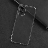 Oppo A96 4G Kılıf Zore Süper Silikon Kapak Renksiz