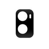 Oppo A96 4G Zore 3D Kamera Camı Siyah
