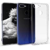 Oppo AX7 Kılıf Zore Süper Silikon Kapak Renksiz