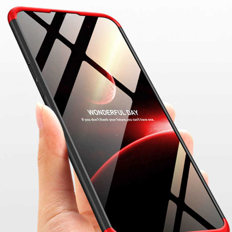 Oppo AX7 Kılıf Zore Ays Kapak Kırmızı
