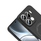 Oppo Find X9 Pro Kılıf M-Safe Şarj Özellikli Kamera Korumalı Zore Elio Sert PC Kapak Siyah