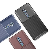 Oppo Reno 10X Zoom Kılıf Zore Negro Silikon Kapak Lacivert