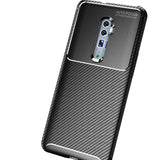 Oppo Reno 10X Zoom Kılıf Zore Negro Silikon Kapak Siyah