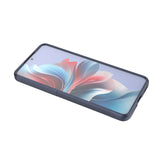 Oppo Reno 11F 5G Kılıf Esnek TPU Oyuklu Arka Yüzey Tasarımlı Zore Etnik Silikon Kapak Koyu Yeşil