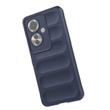 Oppo Reno 11F 5G Kılıf Esnek TPU Oyuklu Arka Yüzey Tasarımlı Zore Etnik Silikon Kapak Siyah