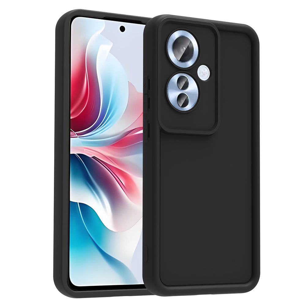 Oppo Reno 11F Kılıf Kamera Korumalı Zore Ananas Kapak Pembe